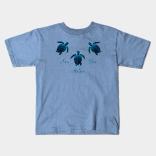 3 turtles Kids T-Shirt